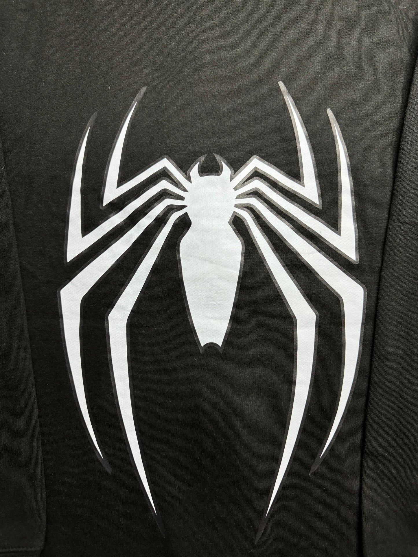 Spiderman Full Zipper Hoodie Black