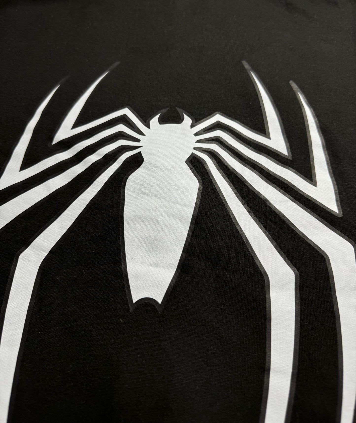 Spiderman Full Zipper Hoodie Black