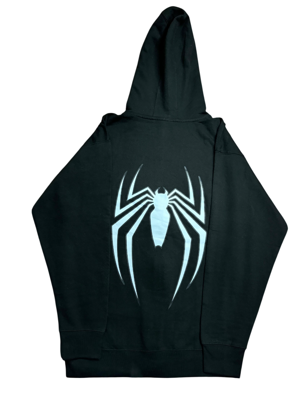 Spiderman Full Zipper Hoodie Black