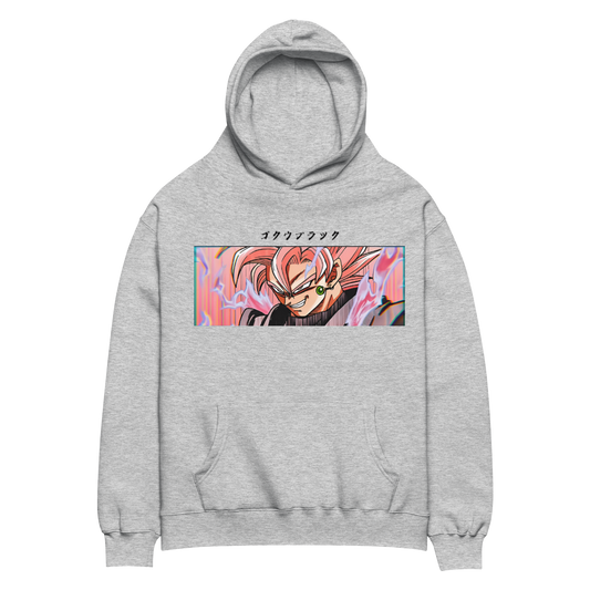 Goku Black Hoodie Light grey